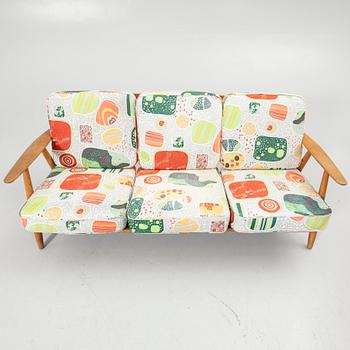 Hans J. Wegner, Sofa, “GE-240/3/Cigarren”, Getama, Gedsted, Denmark, 1960s.