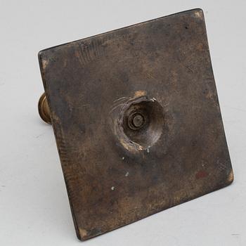 LJUSSTAKE, brons, 1600-tal.