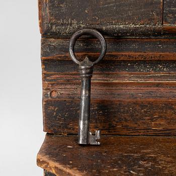 A pine cabinet, second half of the 18th Century.