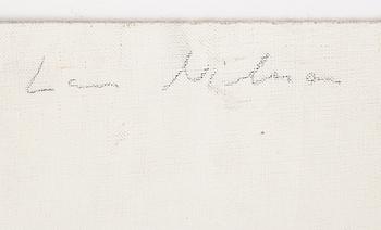 LARS NILSSON, oil and tempera on canvas mounted on board, signed and dated -87 verso.