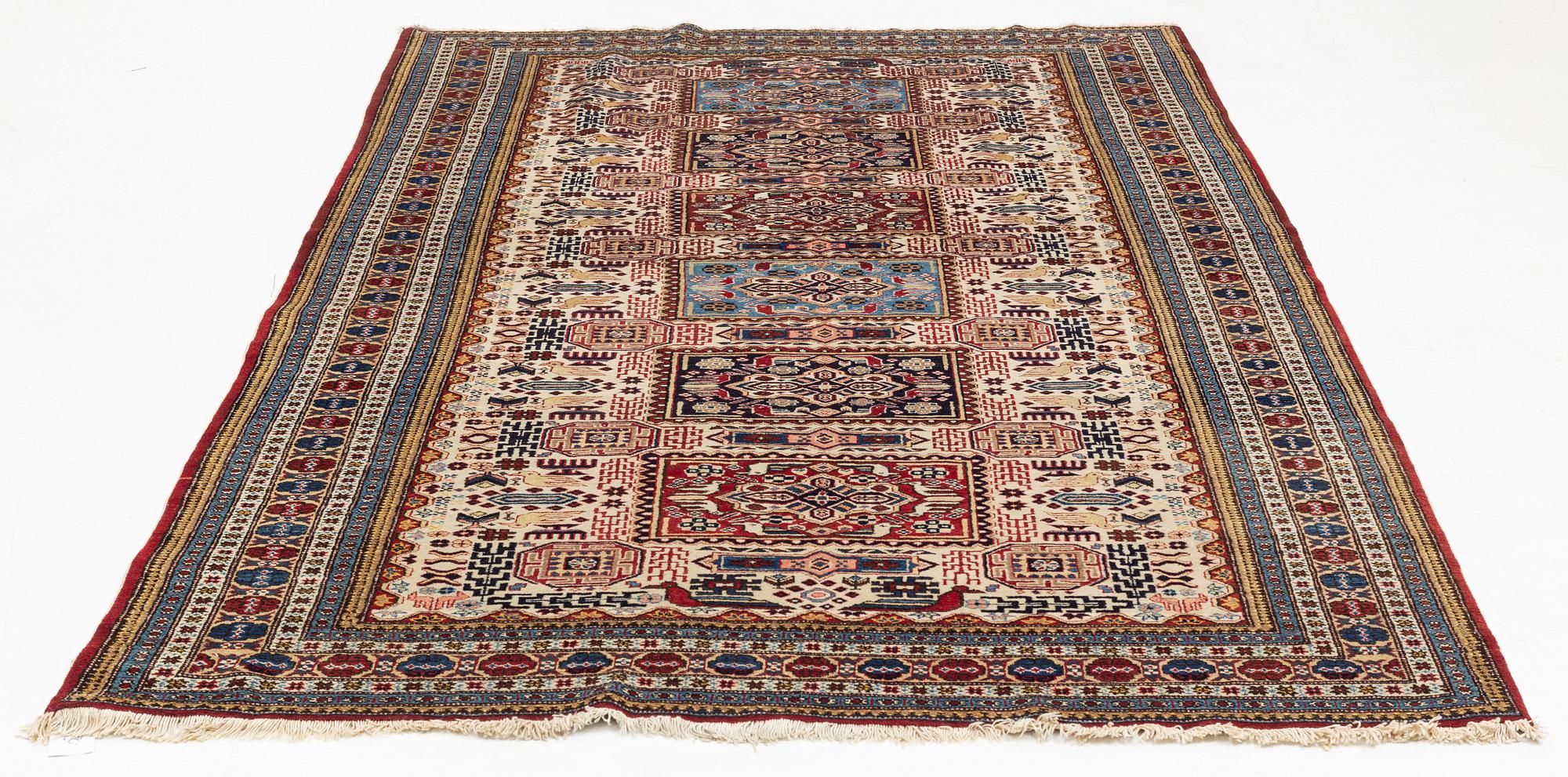 Matta, Semiantik/old, Ardebil, ca 262 x 168 cm.