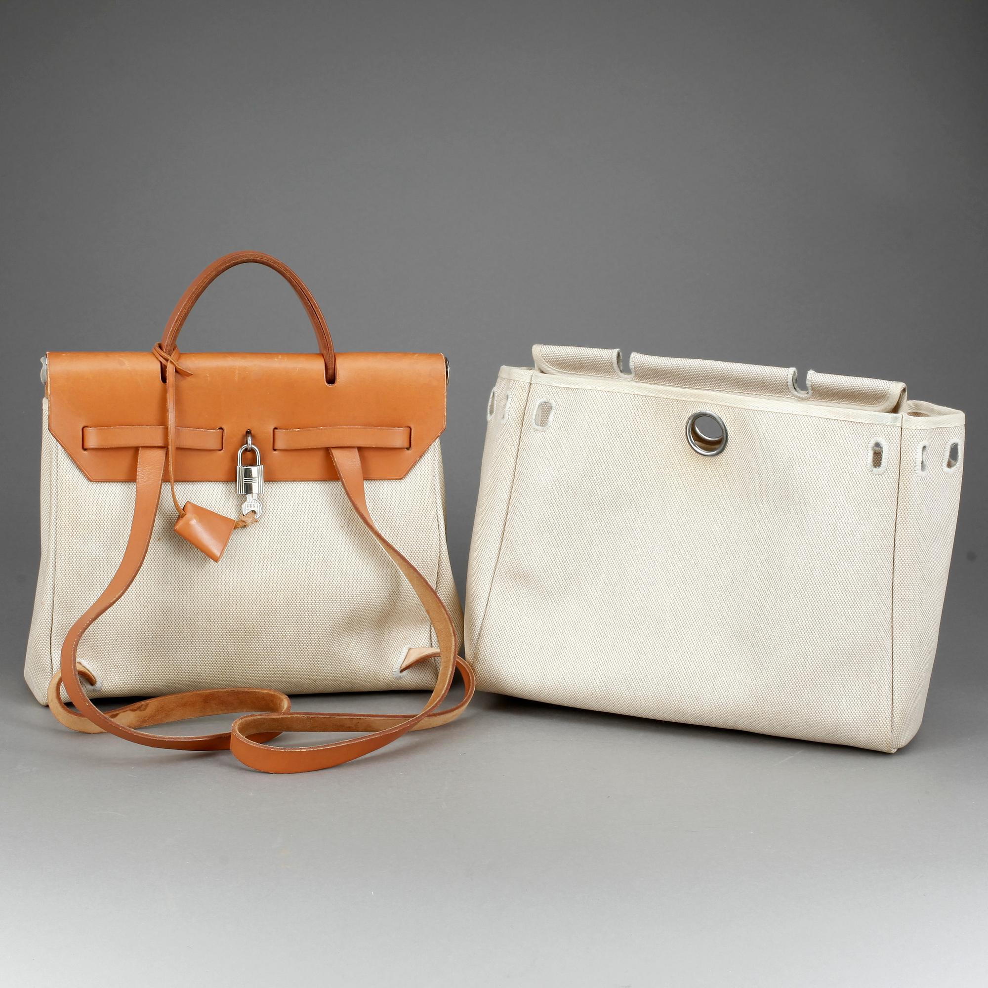 HANDVÄSKA / RYGGSÄCK, "Herbag",  Hermès.