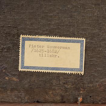 Philips Wouwerman, circle of, Unloading the cargo.