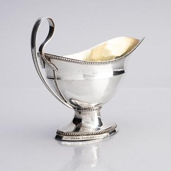 Nils Tornberg, såssnipa, silver, Linköping 1791. Gustaviansk.