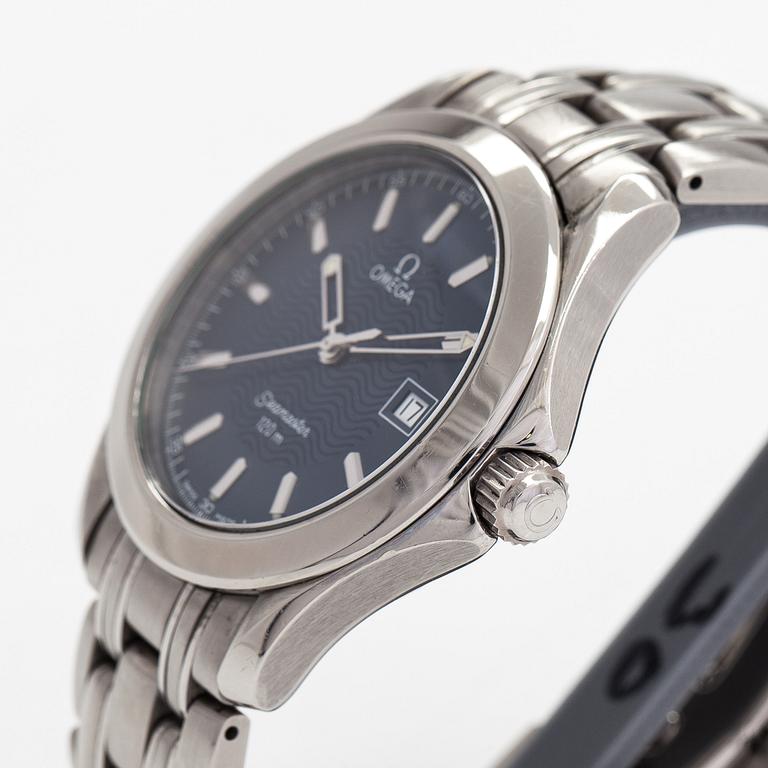 Omega, Seamaster, 120m, wristwatch, 36 mm.