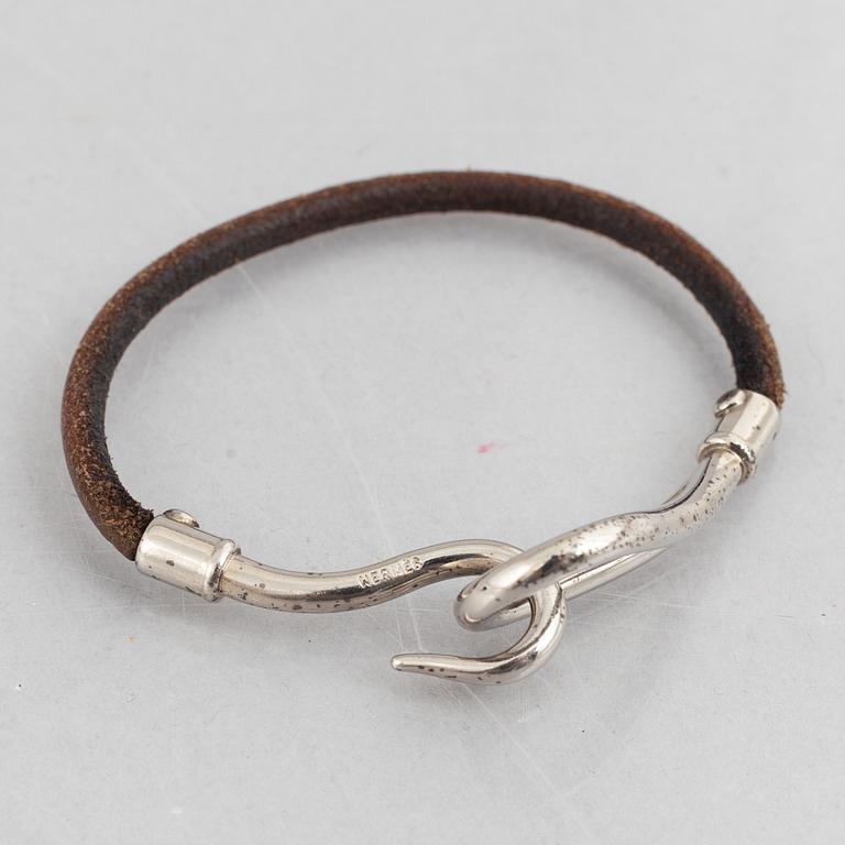 Hermès, bracelet, two pieces, "Hapi triple tour" & "Jumbo".