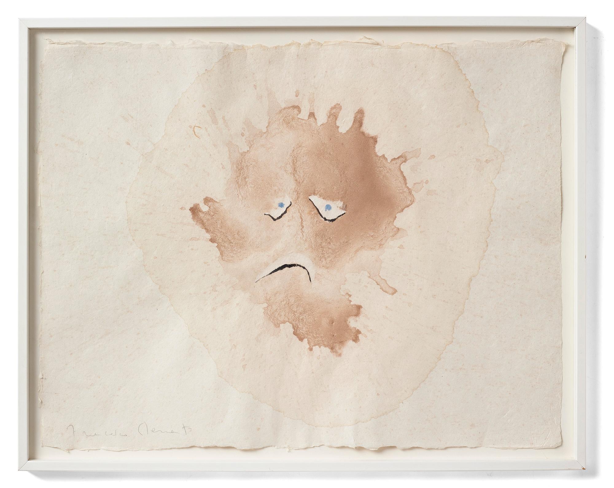 Francesco Clemente, "Riso, Pianto".