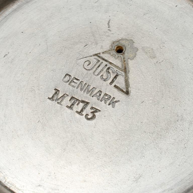 LJUSSTAKAR, 2 par, tenn, delvis Just Andersen, 1900-talets andra kvartal.