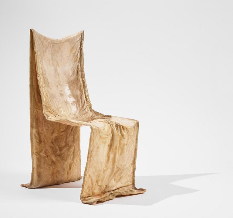 Gaetano Pesce, a "Golgotha" chair, Bracciodiferro, Italy, 1972.