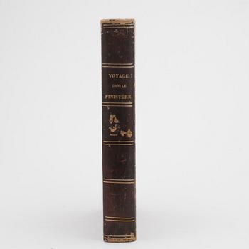 BOK, "Voyage Dans Le Finistère", reviderad upplaga efter Jaques Cambry av Émile Souvestre, Frankrike, 1835.
