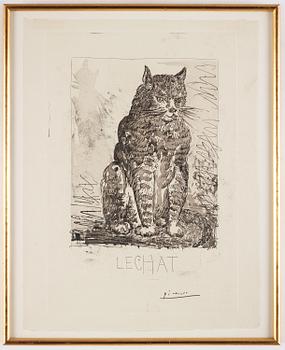 Pablo Picasso, "Le Chat" from "Historie naturelle".