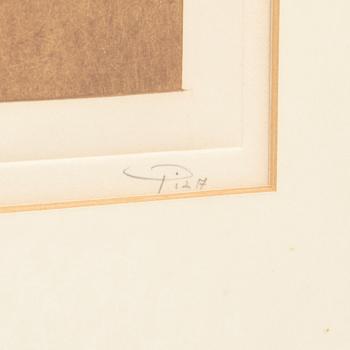 Arthur Luiz Piza, etsning signerad och numrerad 40/99.