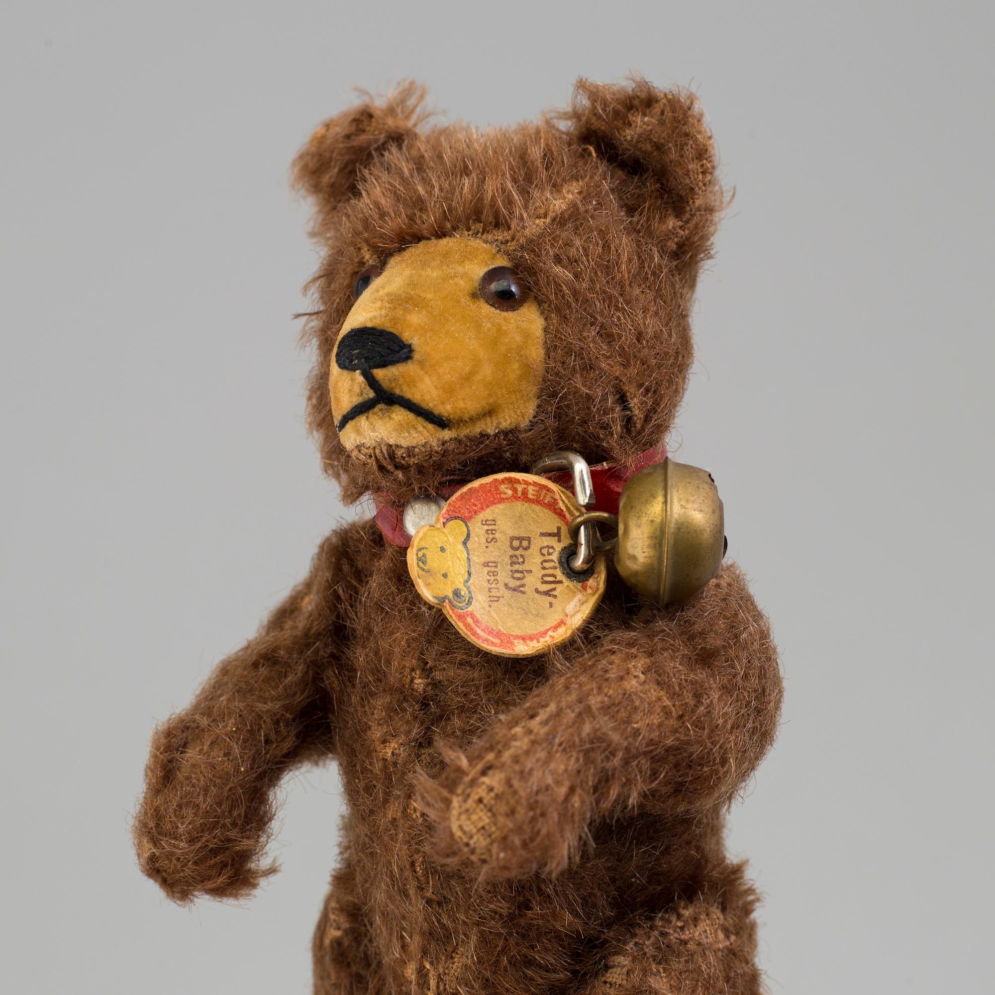 STEIFF, nallebjörn "TEDDY BABY", Tyskland ca 1930.