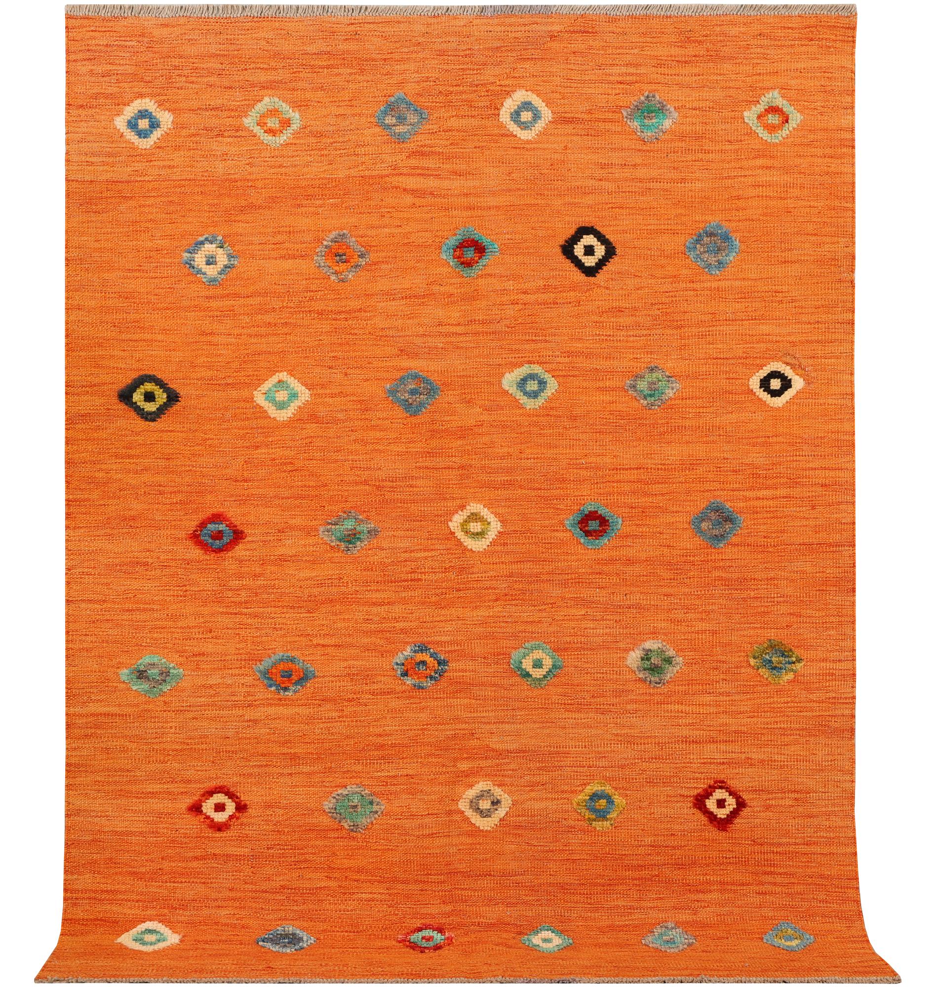 An Afghan Kelim rug, c. 173 x 127 cm.