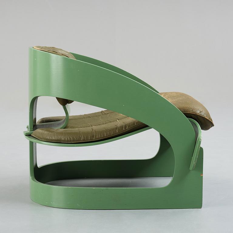 Joe Colombo, JOE COLOMBO, an easy chair, model 4801 for Kartell, Italy 1960-70's.