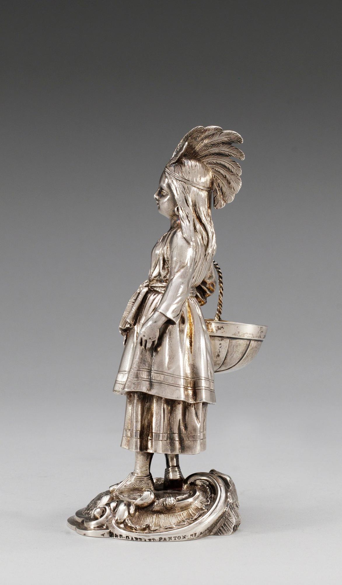 SALTKAR, märkt H & S. Garrard Panton St London, 1883.