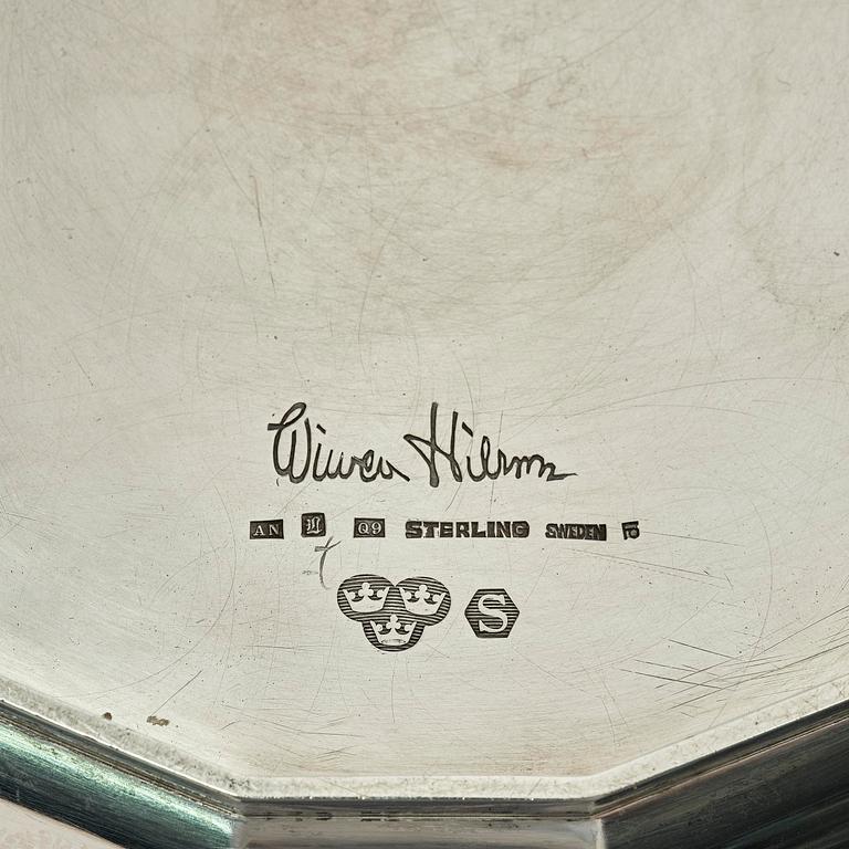 Wiwen Nilsson, a sterling silver bowl, Lund, Sweden 1966.