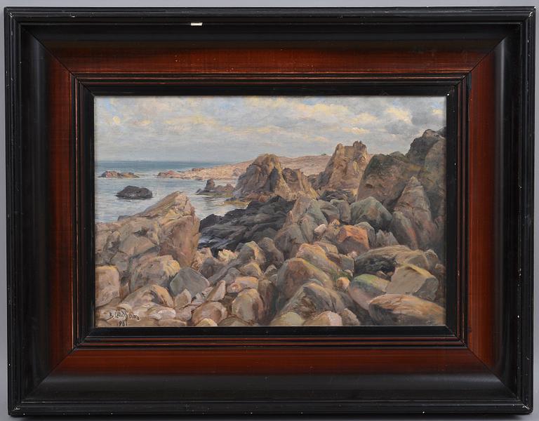 Berndt Lindholm, KUSTLANDSKAP.