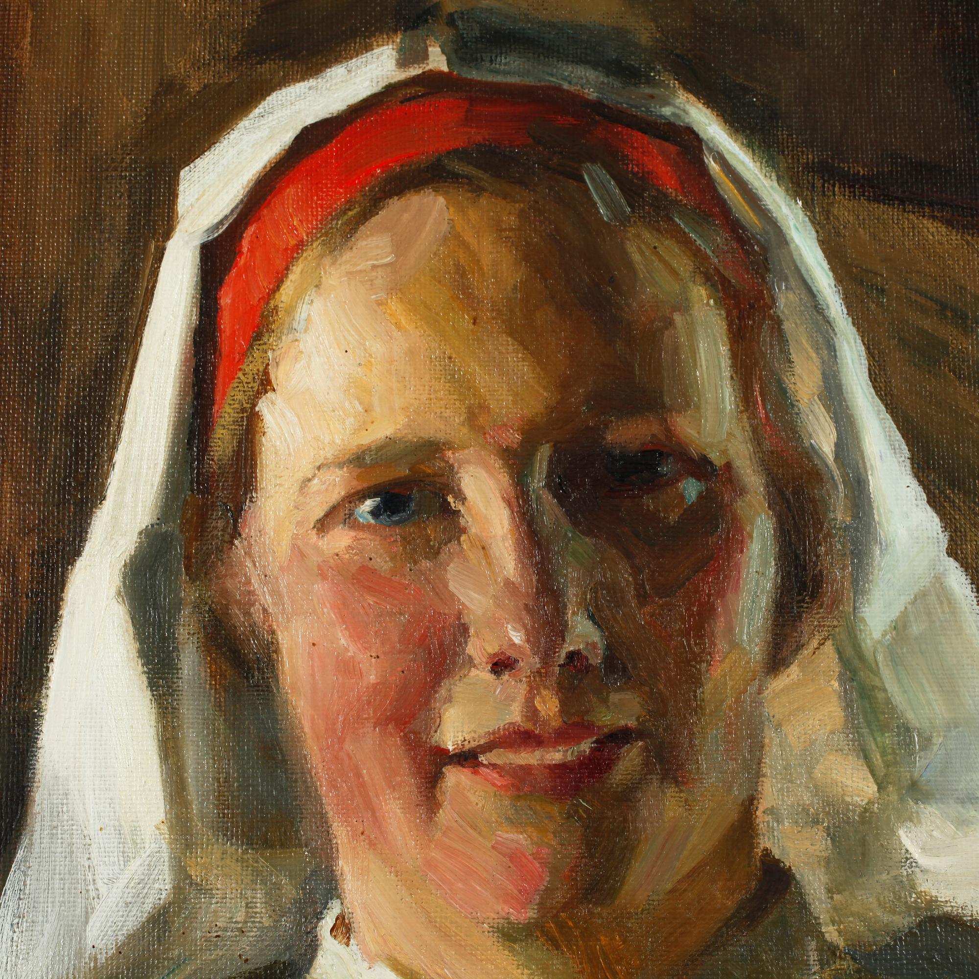 SAM UHRDIN, oil on canvas, signed and dated 1937.