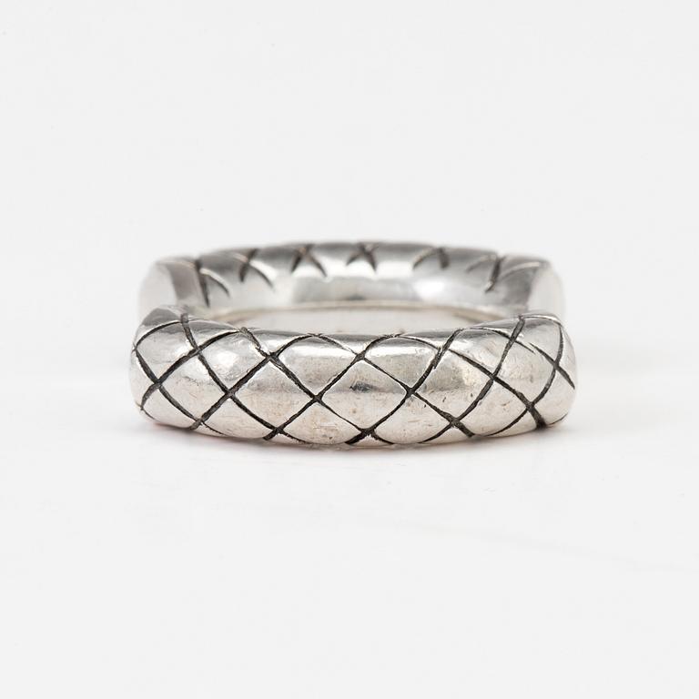 BOTTEGA VENETA, ring, sterlingsilver, Italien.