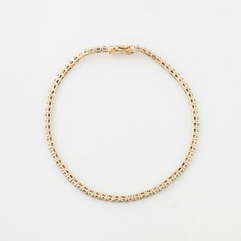 ARMBAND, med briljantslipade diamanter totalt ca 1.70 ct.