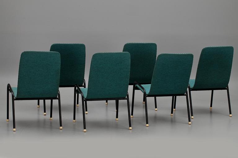 KARMSTOLAR, 6 st, 1900-talets andra hälft.