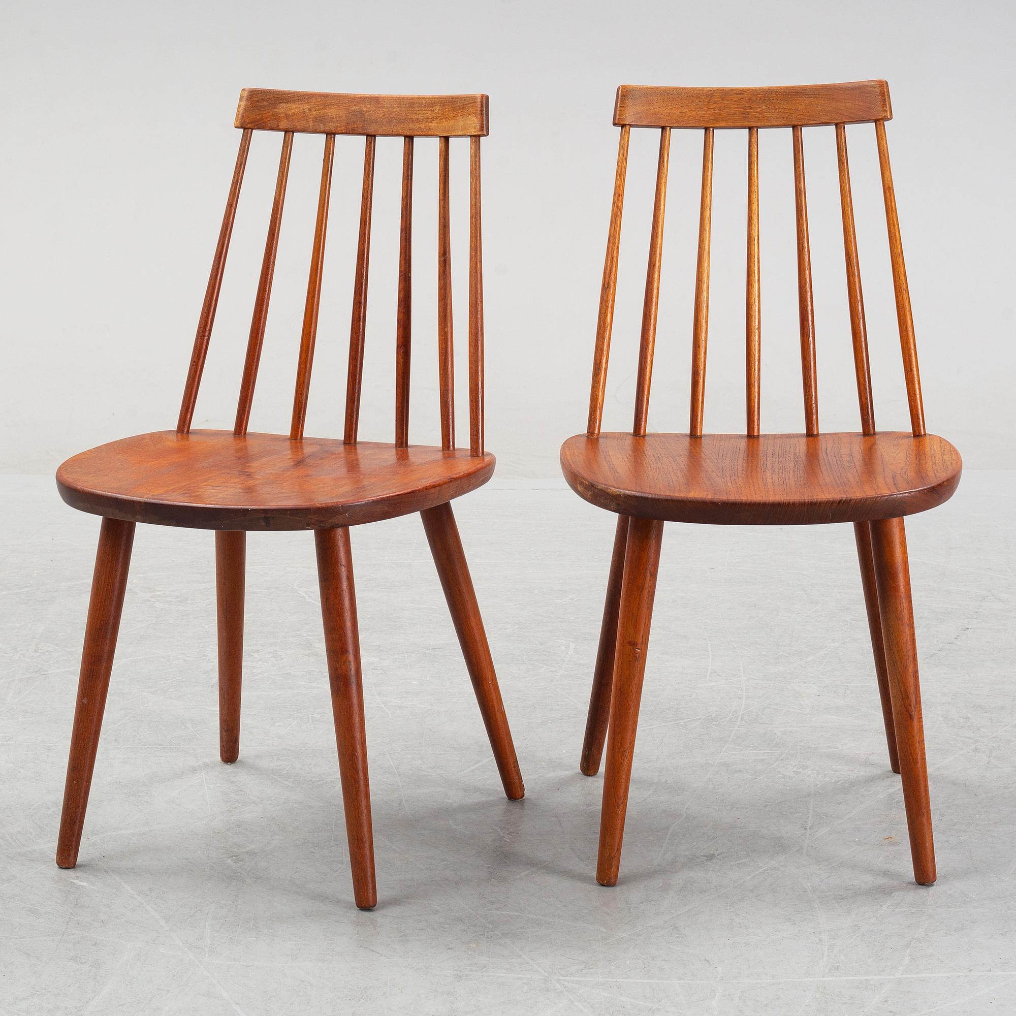 Yngve Ekström, Stolar, 6 st. "Pinocchio". 1900-talets andra hälft.