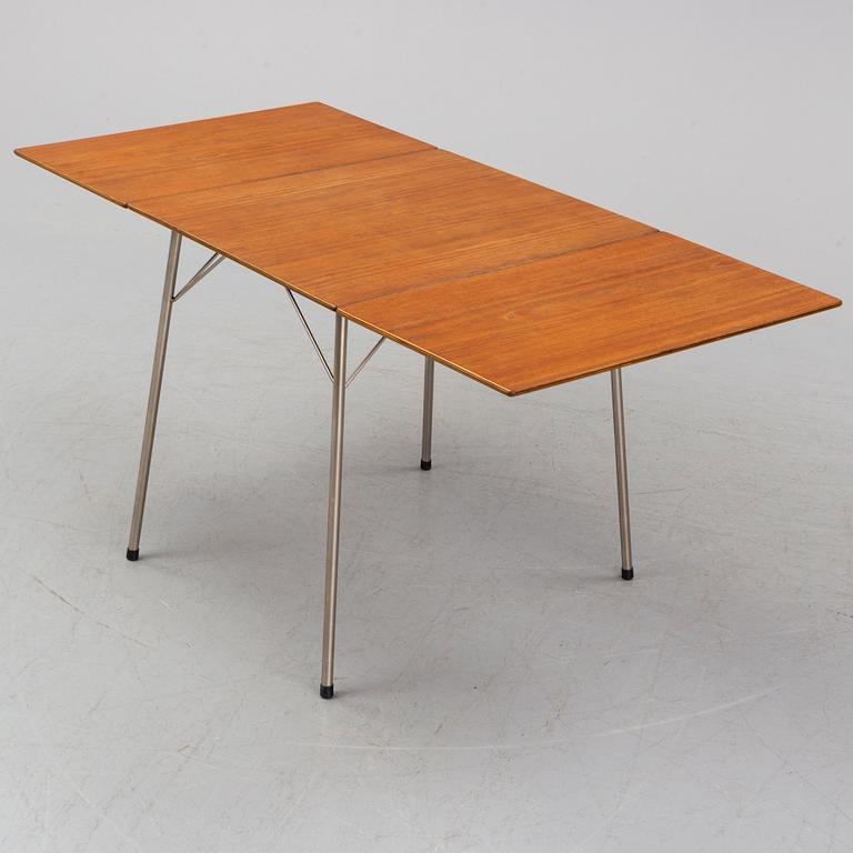 A table by Arne Jacobse, Fritz Hansen, Denmark. Designed 1952-1953.