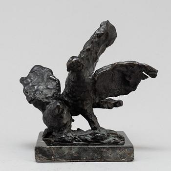 TORSTEN FRIDH, Sculpture. Bronze. Signed. Height 17 cm, length 18 cm.