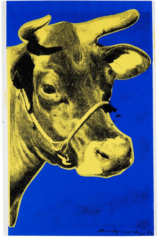 Andy Warhol, "Cow".