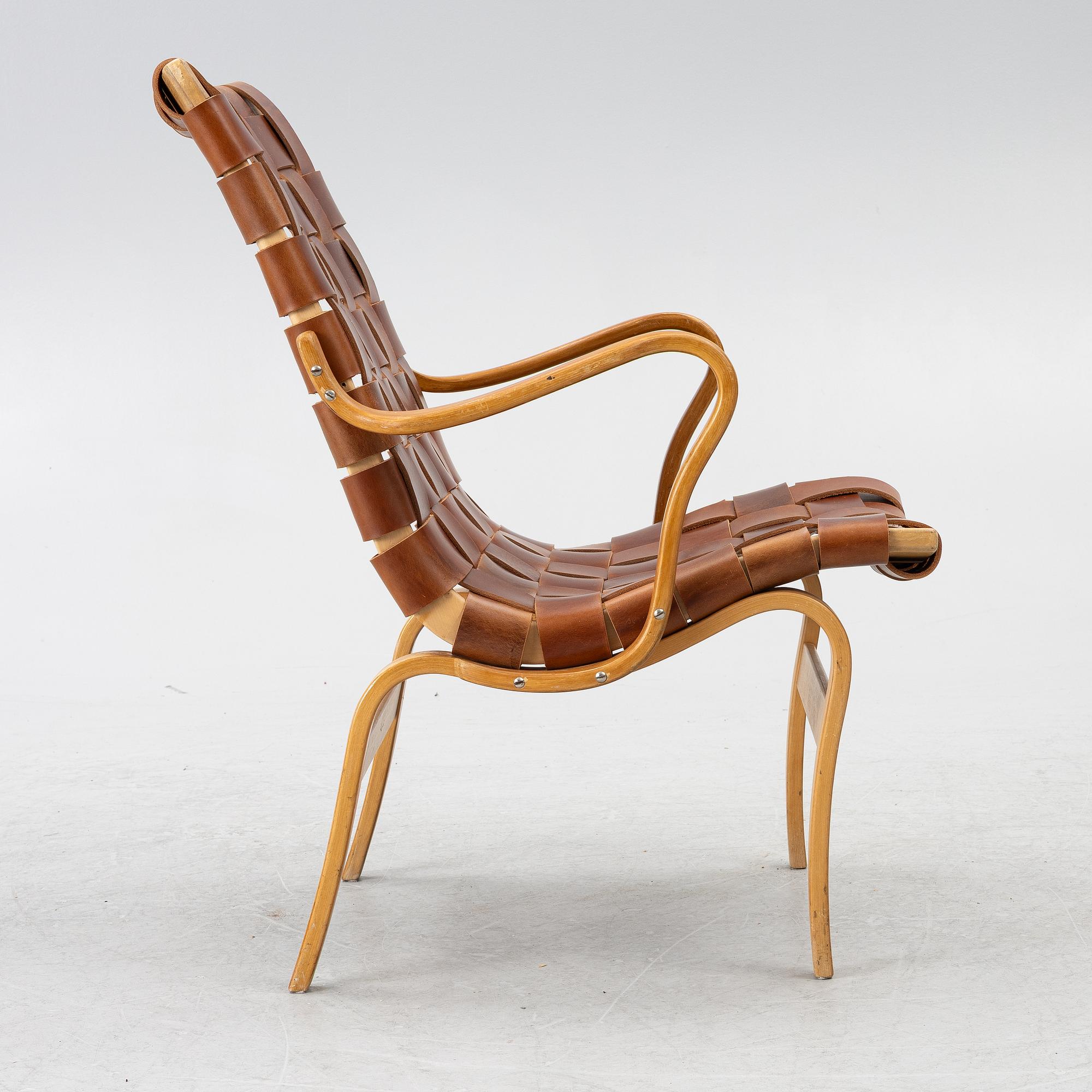 Bruno Mathsson, an 'Eva' armchair, Karl Mathsson Company, 1969.