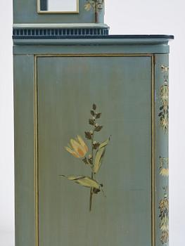 Carl Malmsten, a Swedish Grace showcase cabinet, cabinetmaker Albin Johansson, Stockholm, for Villa Kvikkjokk, 1927.