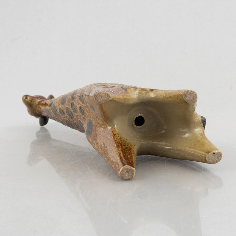 Lisa Larson, a 'Giraff' figurine, from the series 'Stora Zoo', Gustavsberg.