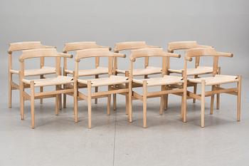 STOLAR, 8 st, "PP 68", Hans J. Wegner, PP Möbler.