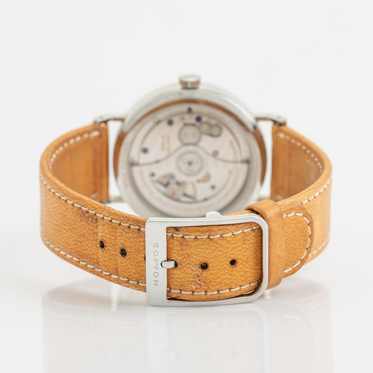 Nomos, Glashütte, Tangente Neomatik, armbandsur, 35 mm.