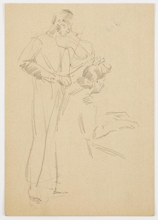 Lotte Laserstein, Skisser, 14 stycken.