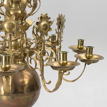 Chandelier, Baroque style, early 20th century.