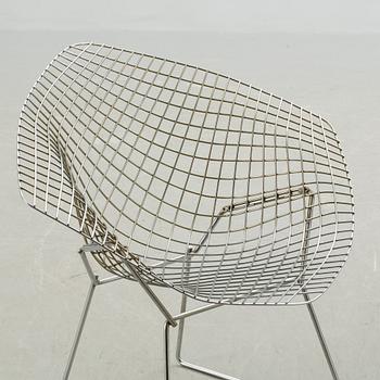 FÅTÖLJ, "Diamond Chair", Harry Bertoia för Knoll. 1900-talets mitt/andra hälft.