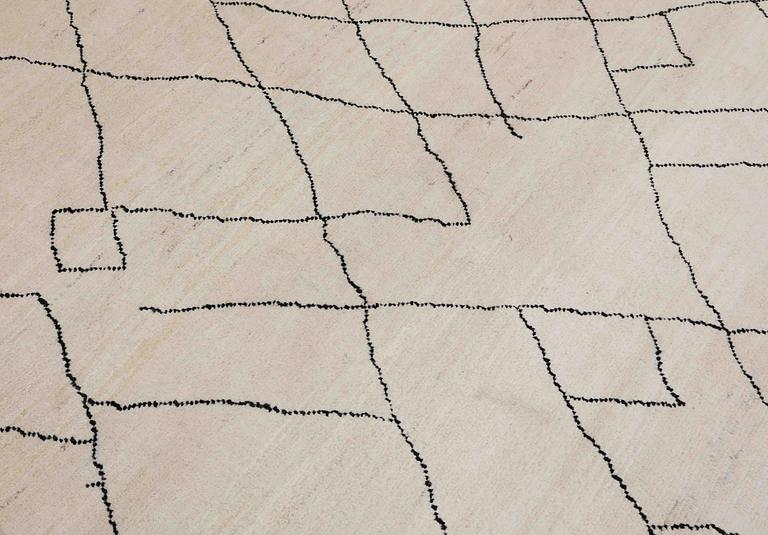 A Moroccan carpet, 263 x 167 cm.