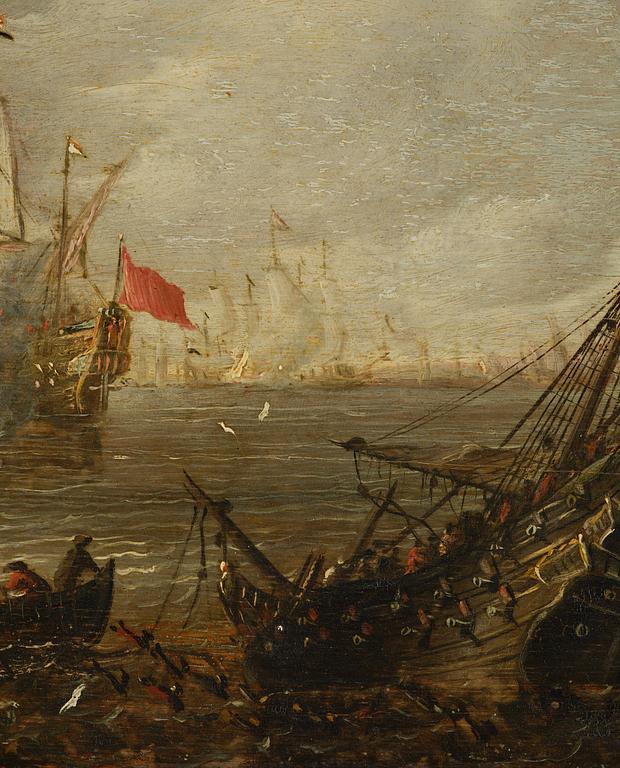 Pieter Coopse, tillskriven, Sjöslag.