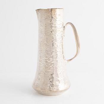 Tapio Wirkkala, a silver pitcher, Kultakeskus Oy, Hämeenlinna 1973.