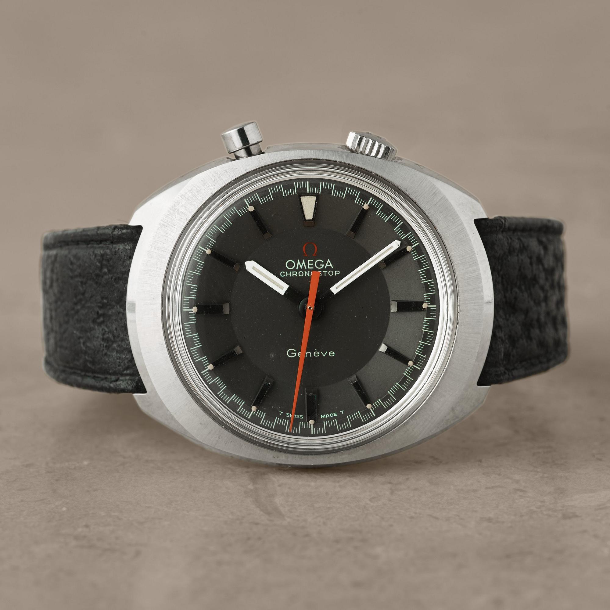 OMEGA, Genève, Chronostop, armbandsur, 35 x 39,5 mm,