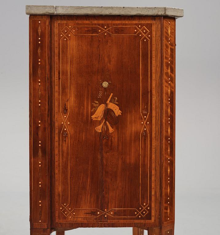 A Gustavian marquetry and ormolu-mounted secretaire by N. P. Stenström (master in Stockholm 1781-90).