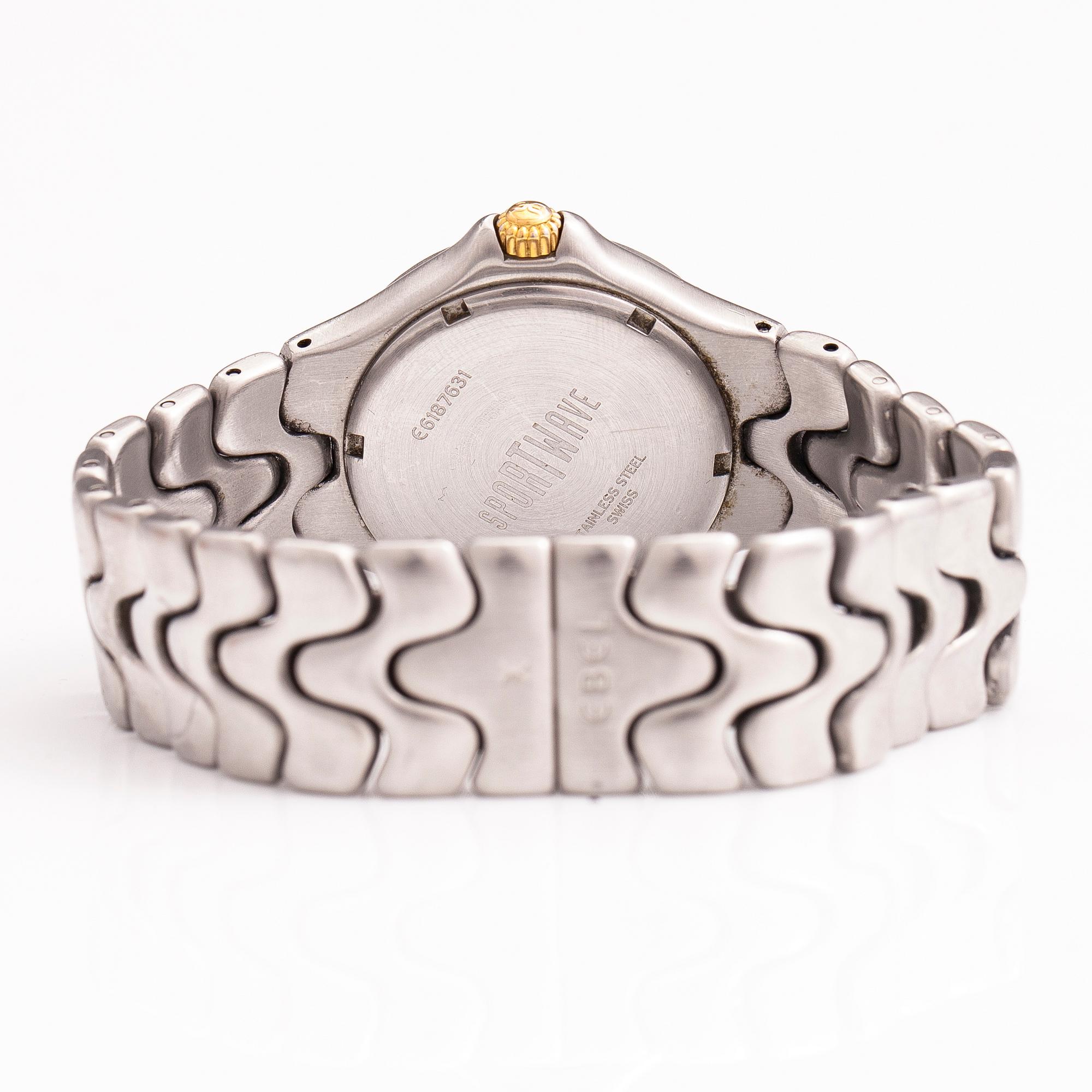 EBEL, Sportwave, armbandsur, 36 mm.