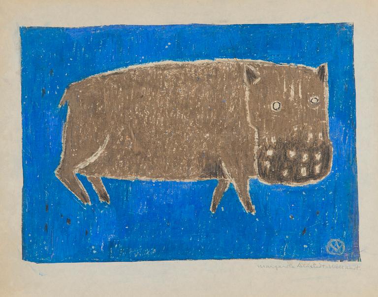 Margareta Ahlstedt-Willandt, "Flodhäst".