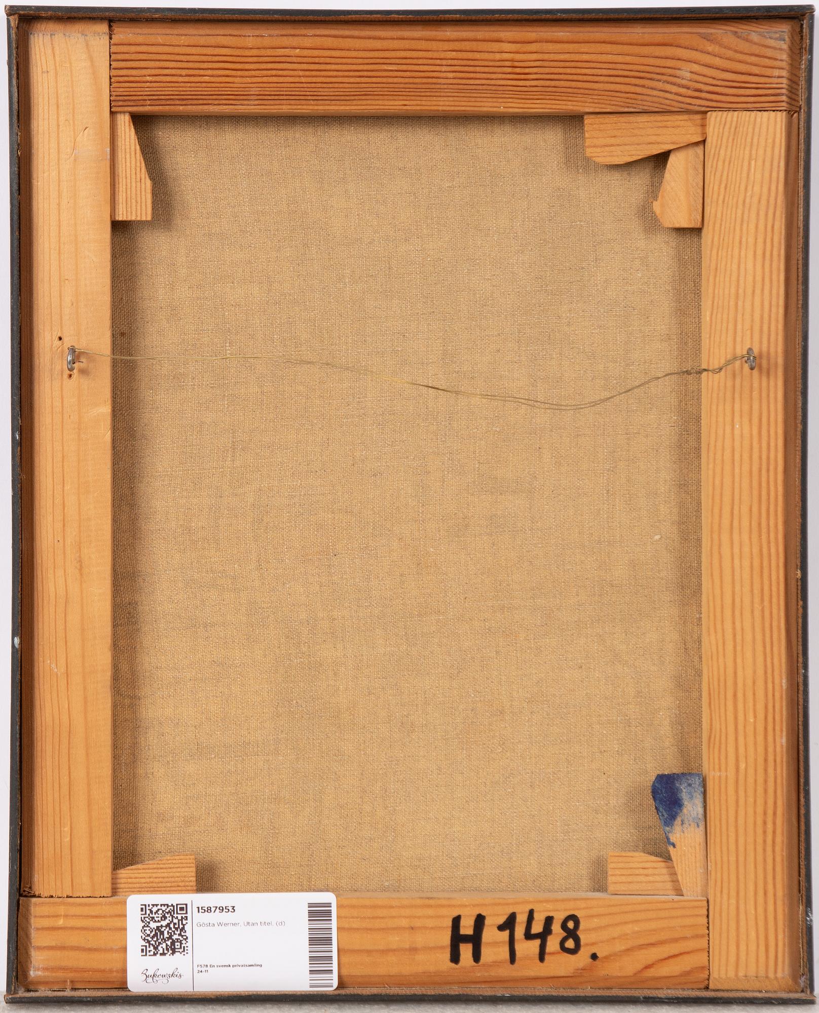 Gösta Werner, Untitled.