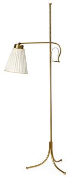 A Josef Frank brass floor lamp, Firma Svenskt Tenn.