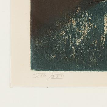 Roberto Matta, färgakvatint, 1974, signerad XXII/XXV.