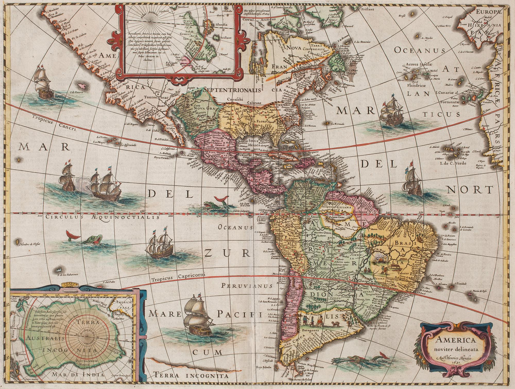 Henricus Hondius II, Ur: "Novus Atlas" (5).