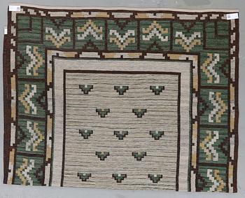 MATTA, sannolikt Sverige, rölakan, 1920/40-tal. Ca 285 x 195 cm.